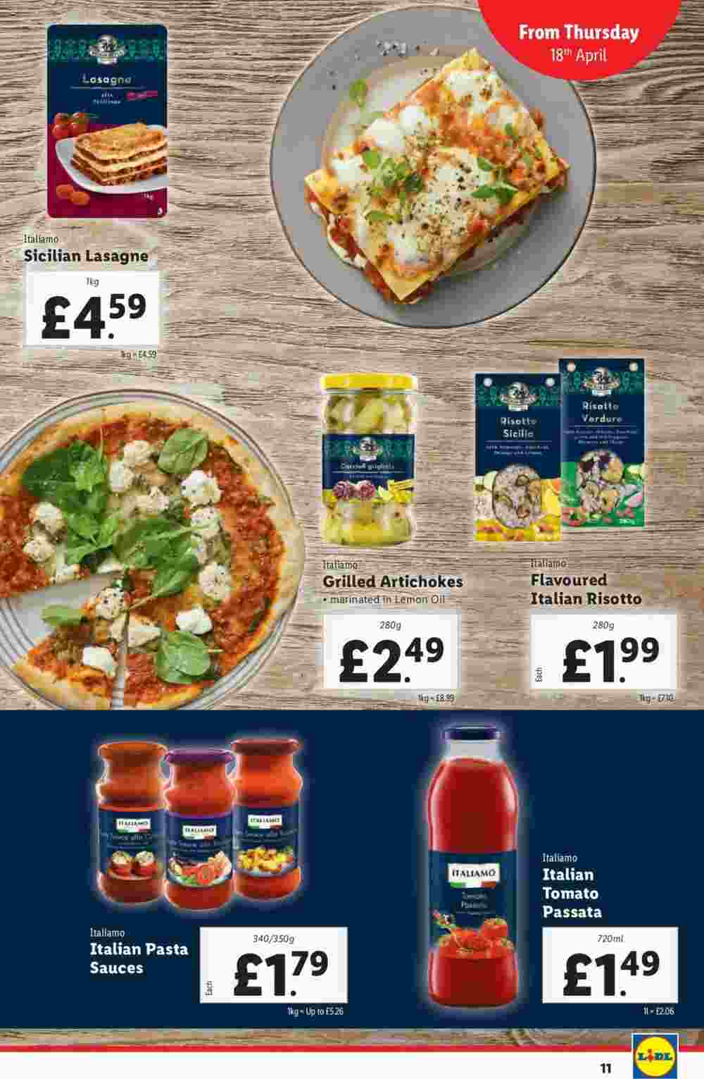 Lidl offers valid from 18/04/2024 - Page 11.