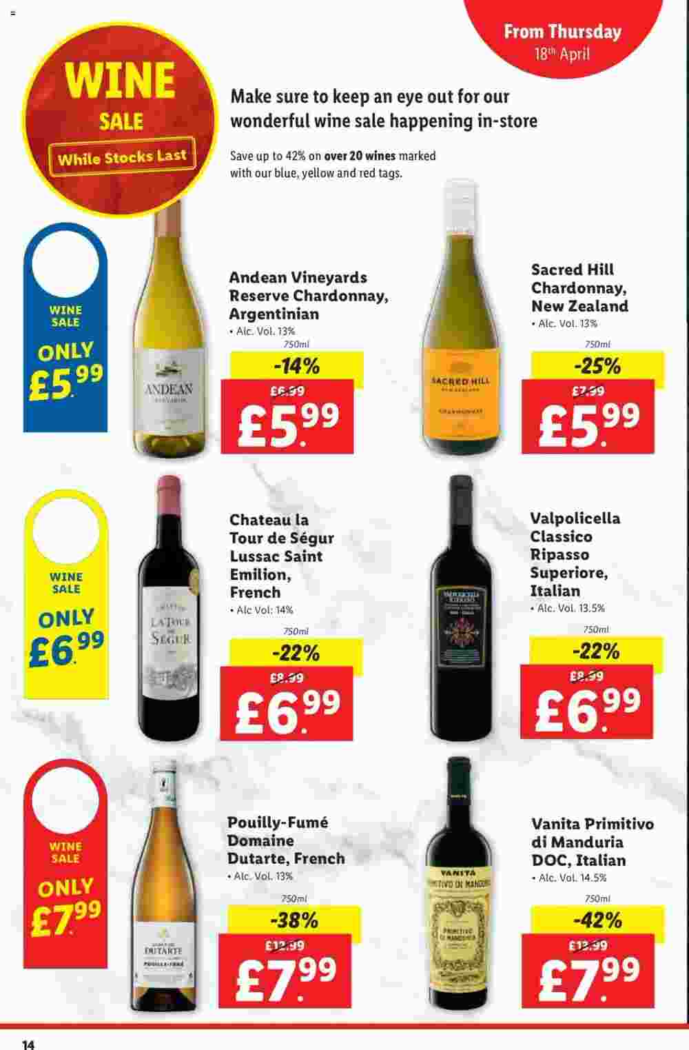 Lidl offers valid from 18/04/2024 - Page 14.