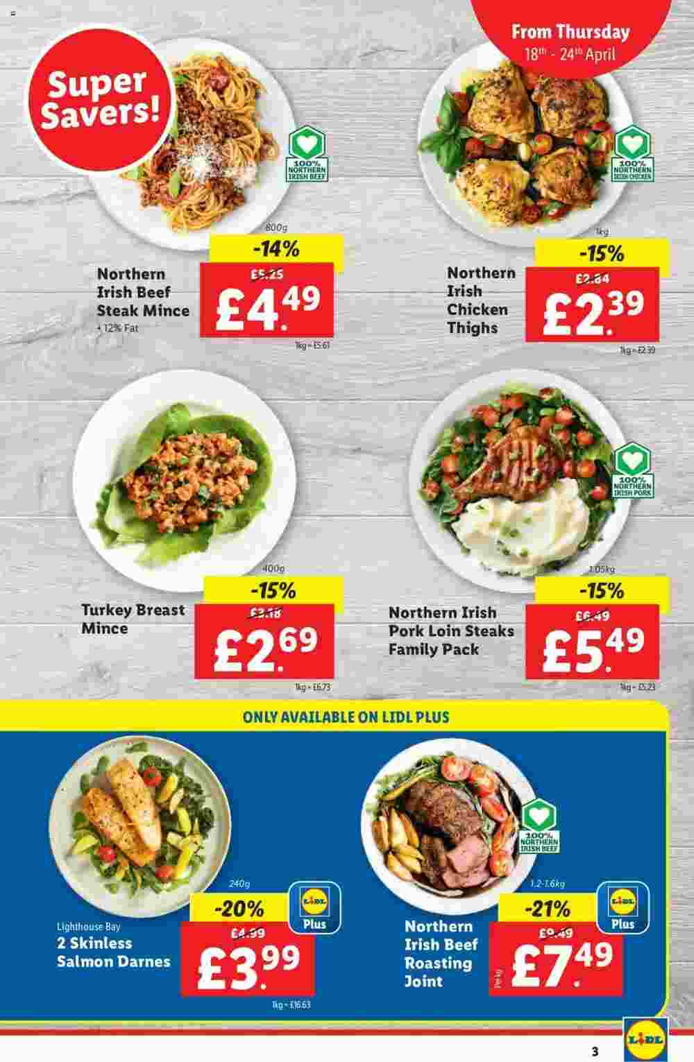 Lidl offers valid from 18/04/2024 - Page 3.
