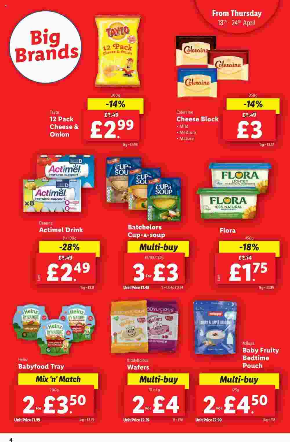 Lidl offers valid from 18/04/2024 - Page 4.