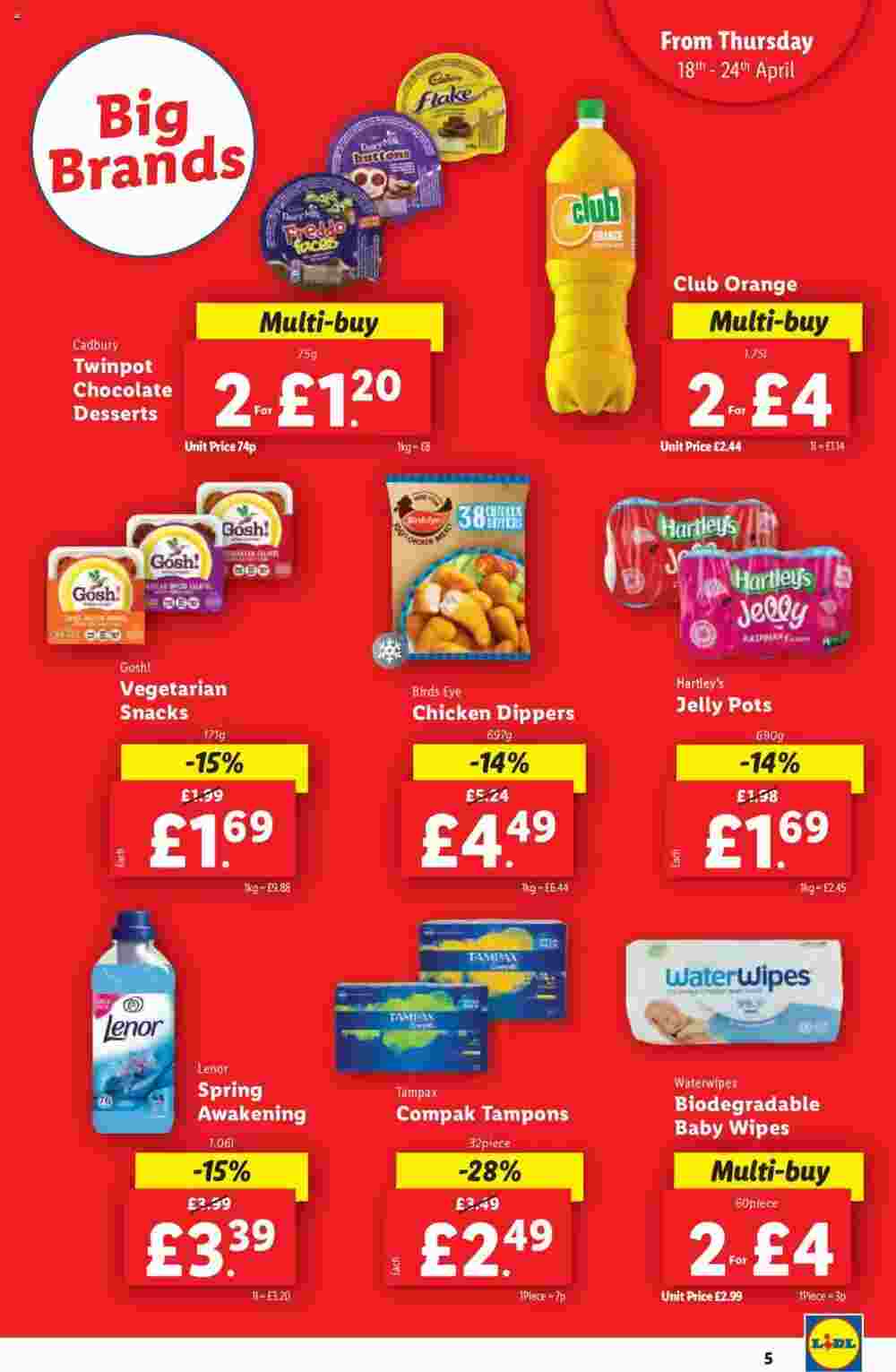 Lidl offers valid from 18/04/2024 - Page 5.