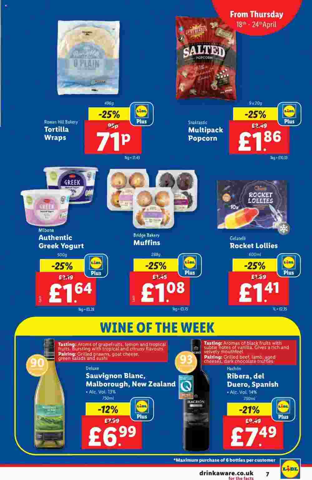 Lidl offers valid from 18/04/2024 - Page 7.