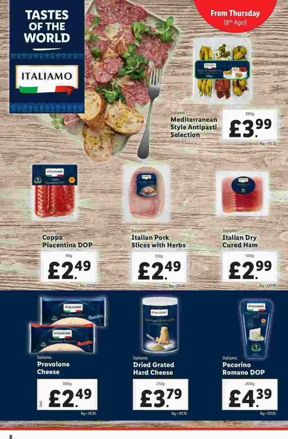 Lidl offers valid from 18/04/2024 - Page 8.
