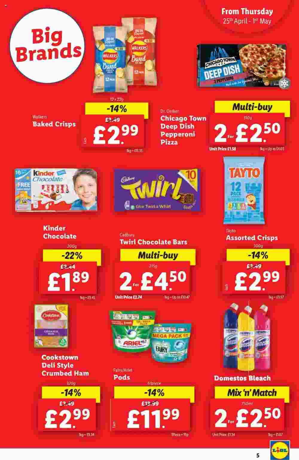 Lidl offers valid from 25/04/2024 - Page 5.