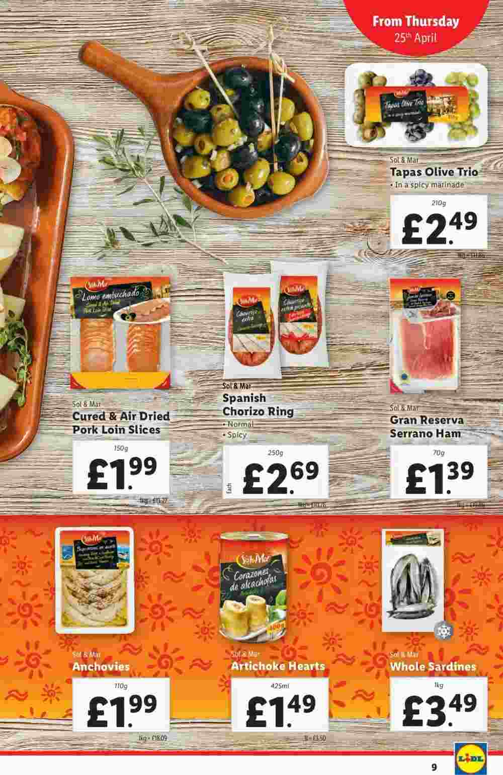 Lidl offers valid from 25/04/2024 - Page 9.