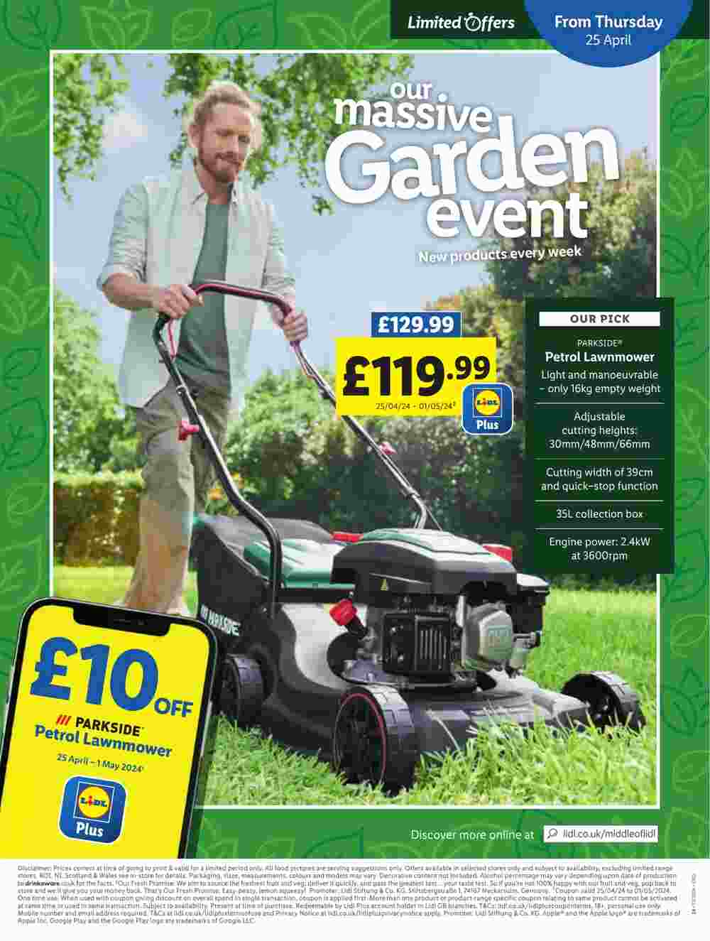 Lidl offers valid from 25/04/2024 - Page 32.