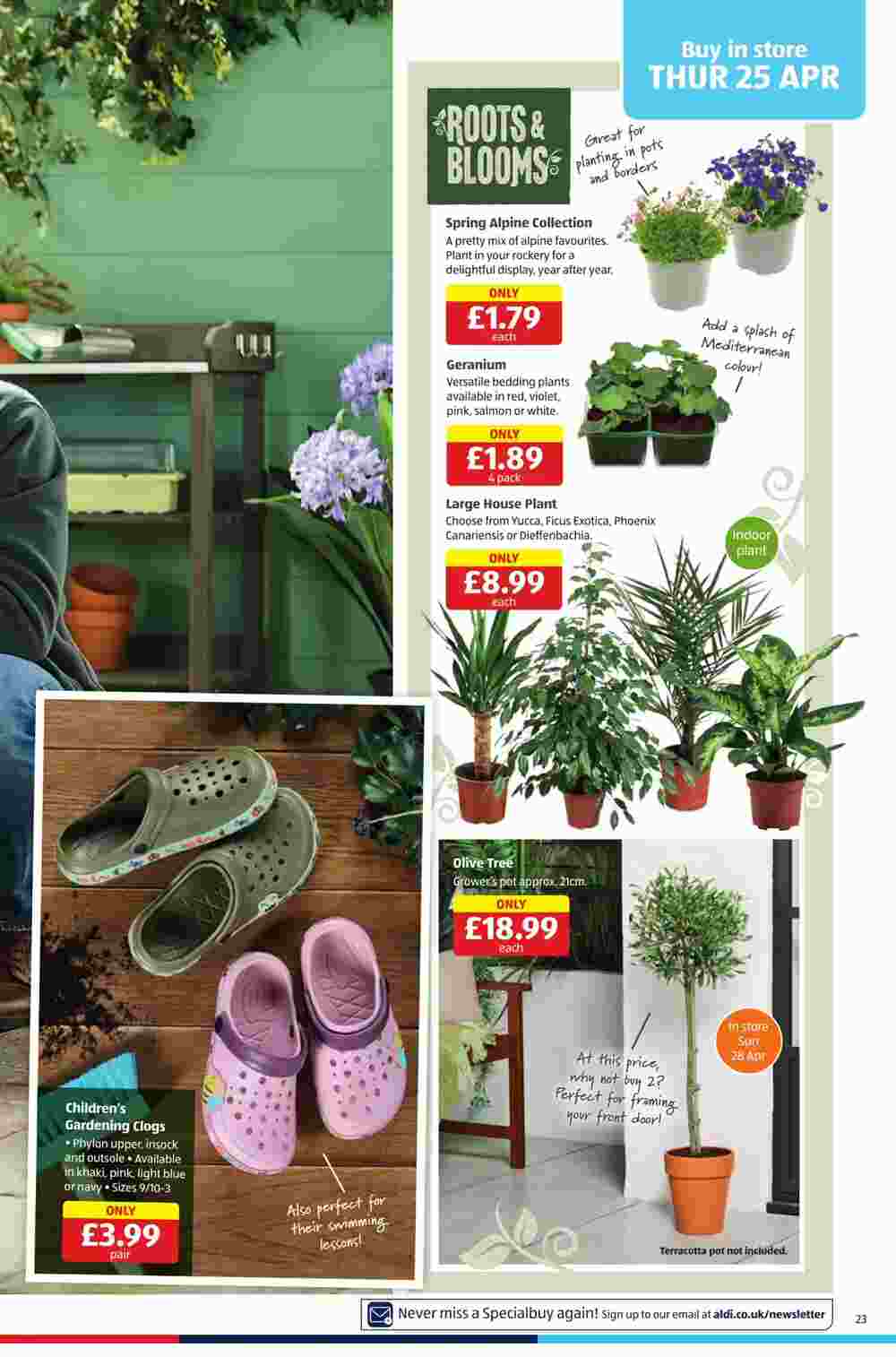 Aldi offers valid from 25/04/2024 - Page 23.