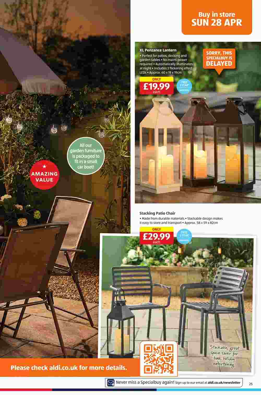 Aldi offers valid from 25/04/2024 - Page 25.