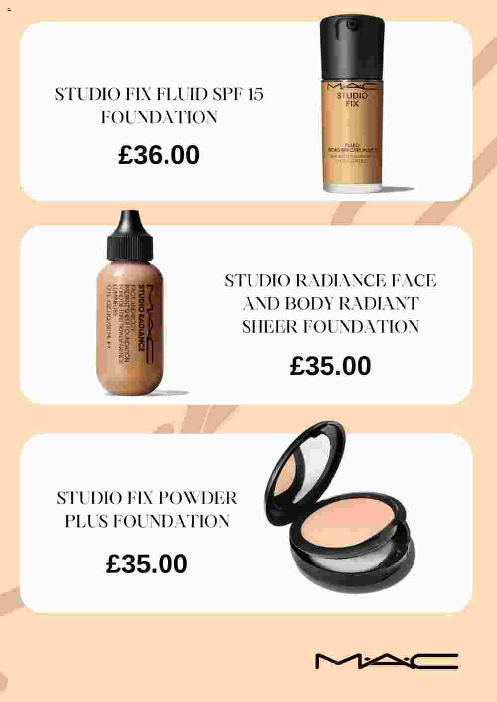 MAC Cosmetics offers valid from 25/04/2024 - Page 2.