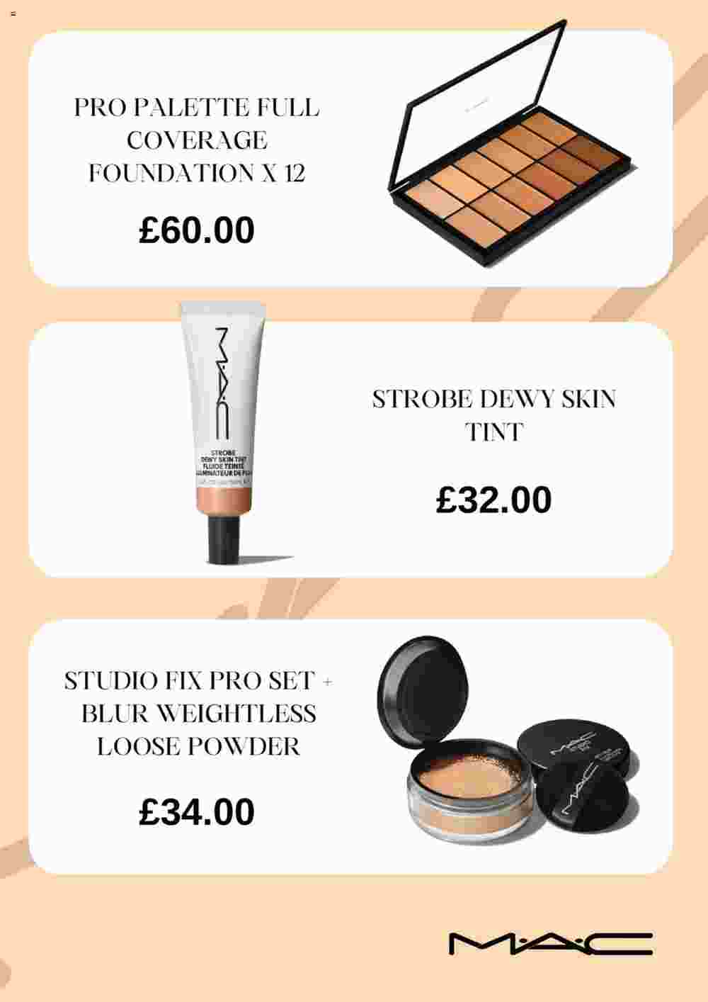 MAC Cosmetics offers valid from 25/04/2024 - Page 4.