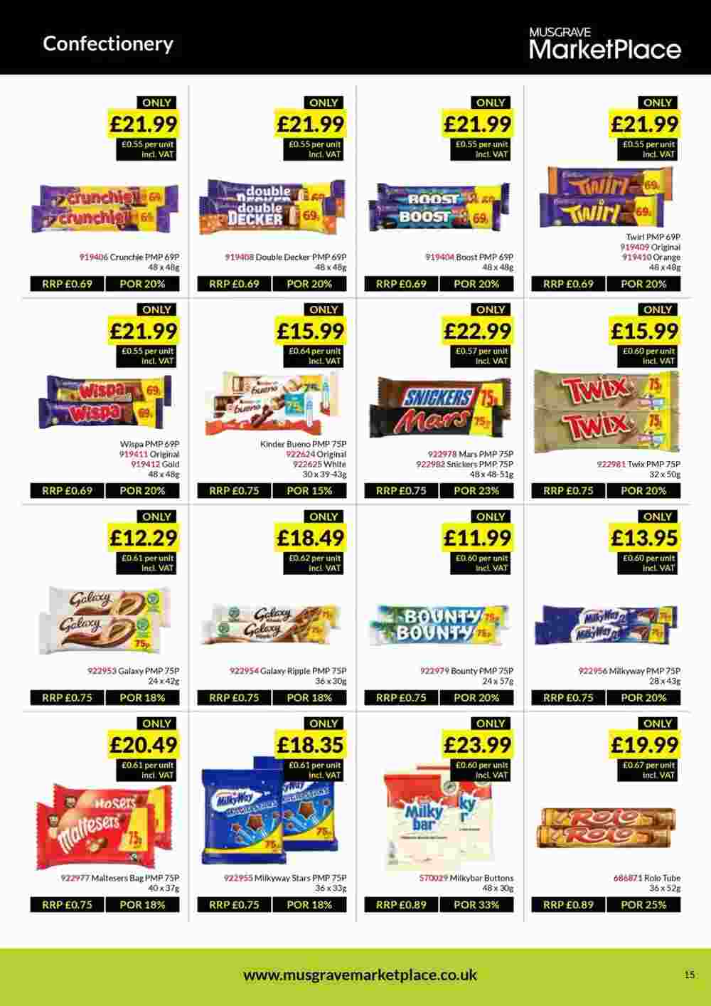 Musgrave MarketPlace offers valid from 25/04/2024 - Page 15.