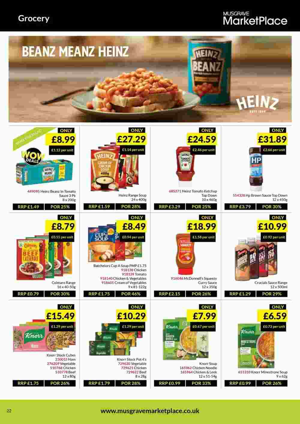 Musgrave MarketPlace offers valid from 25/04/2024 - Page 22.
