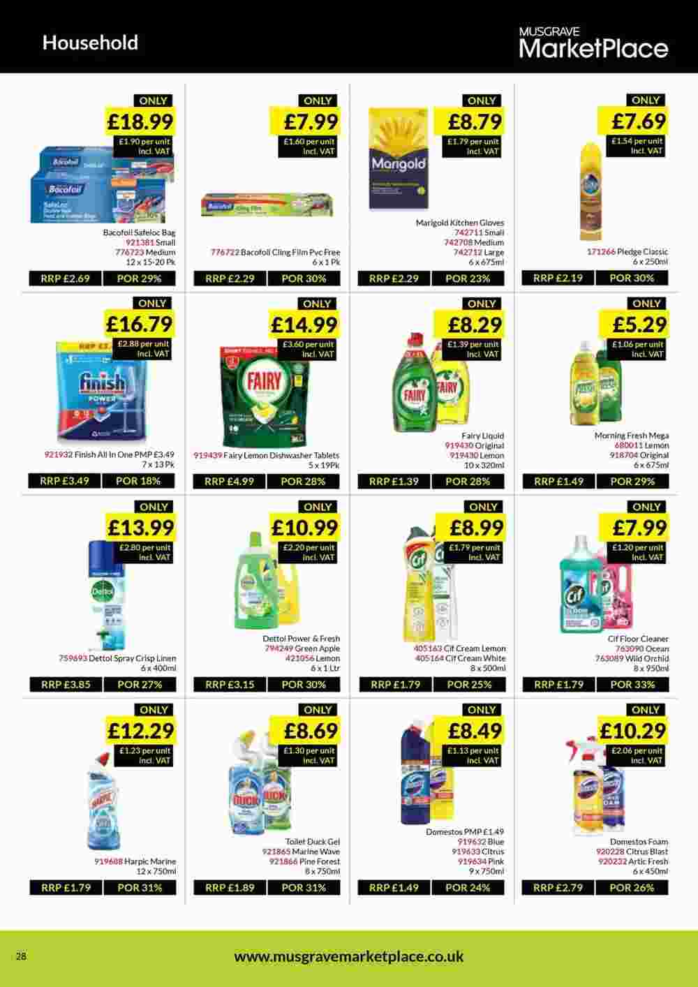 Musgrave MarketPlace offers valid from 25/04/2024 - Page 28.