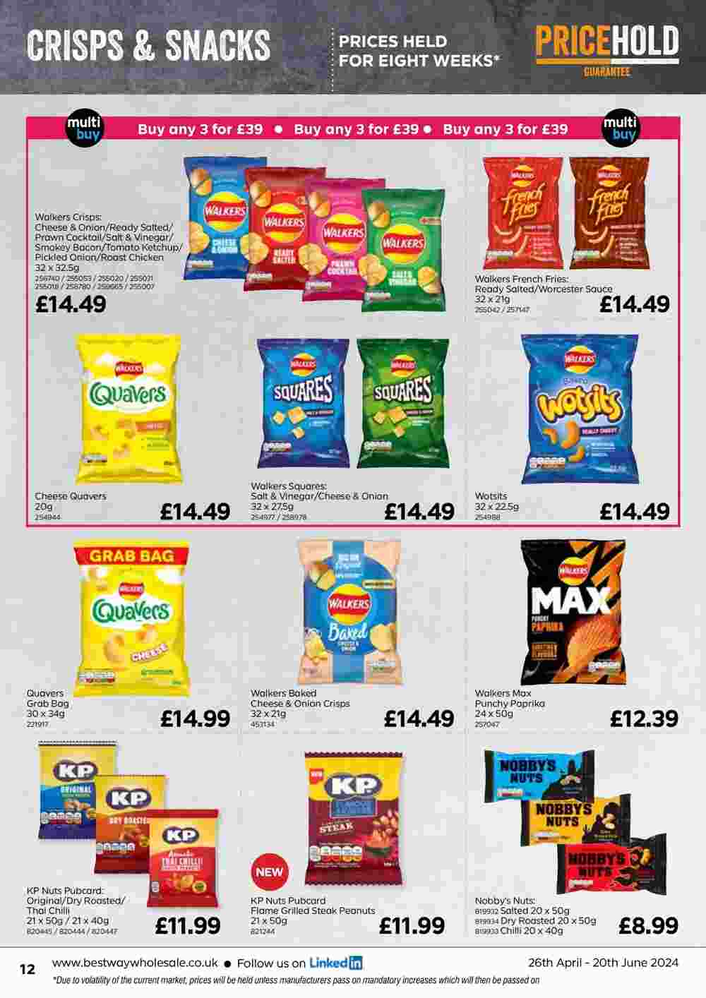 Bestway offers valid from 26/04/2024 - Page 12.