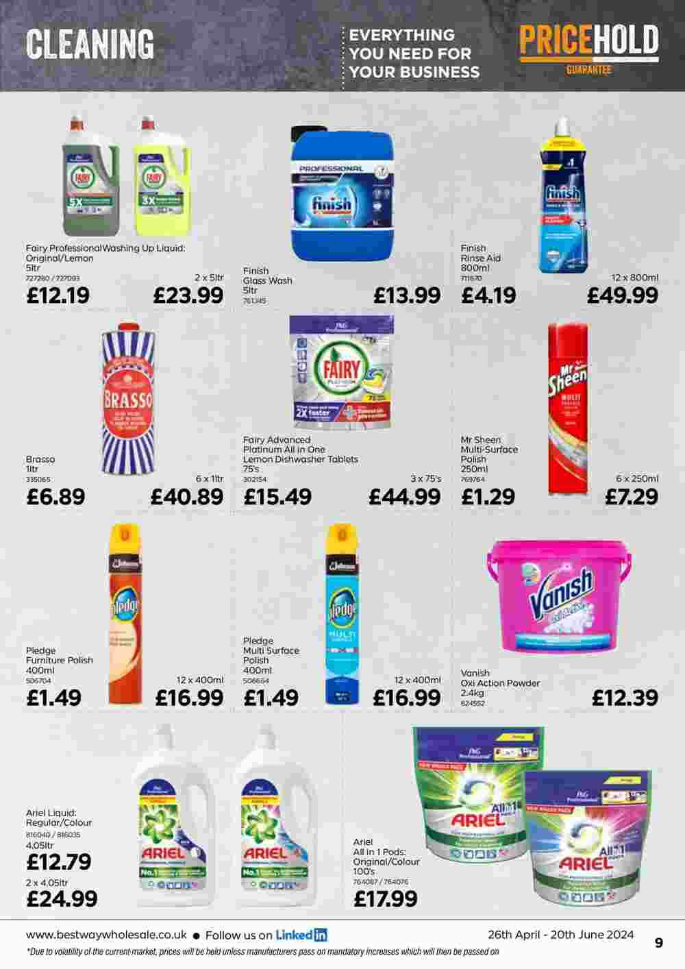 Bestway offers valid from 26/04/2024 - Page 9.