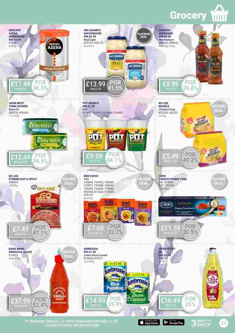 Bestway offers valid from 26/04/2024 - Page 23.