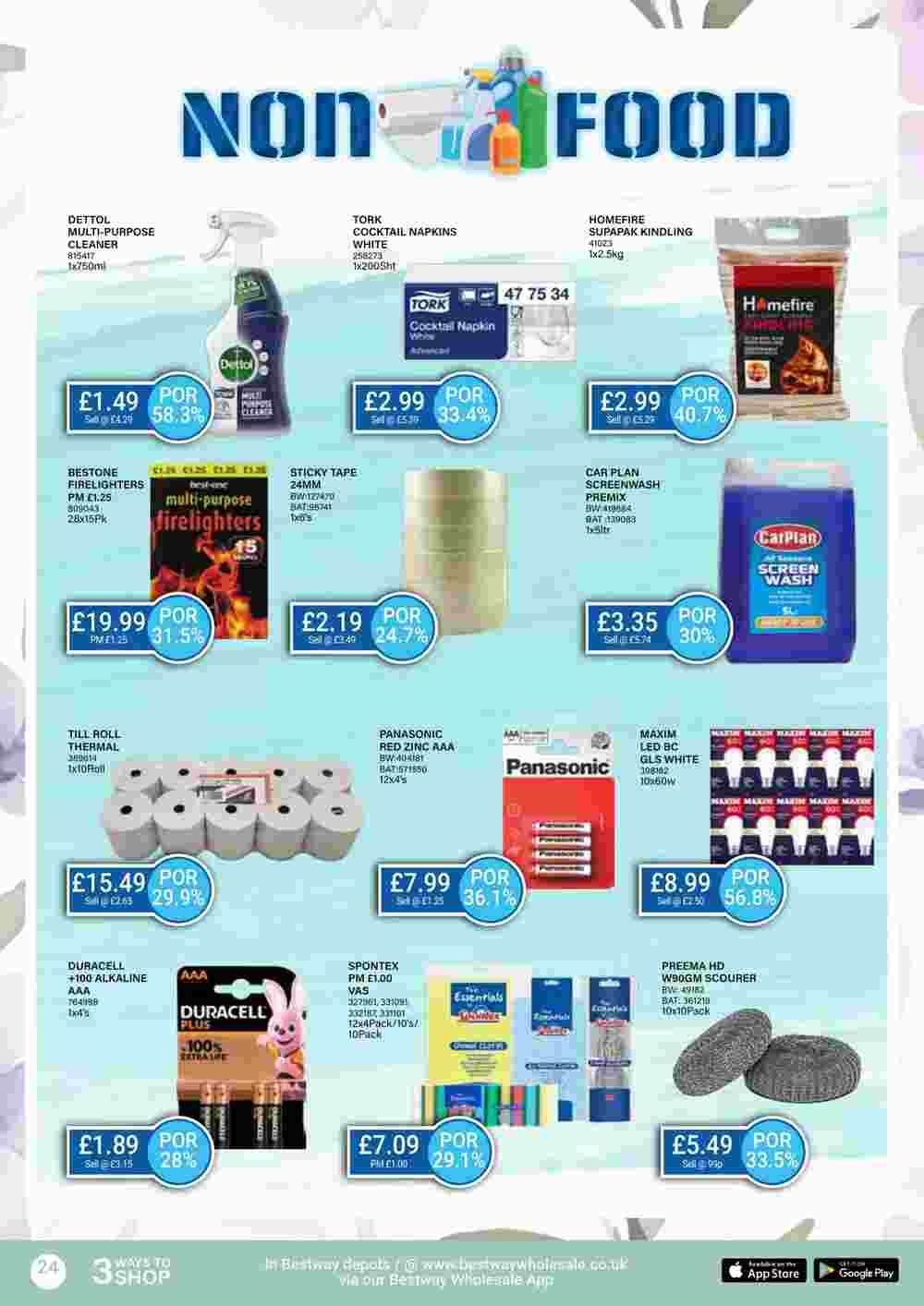 Bestway offers valid from 26/04/2024 - Page 24.