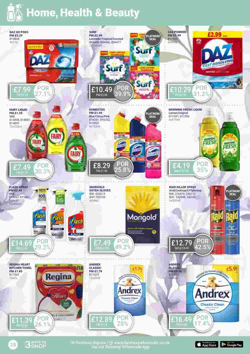 Bestway offers valid from 26/04/2024 - Page 28.