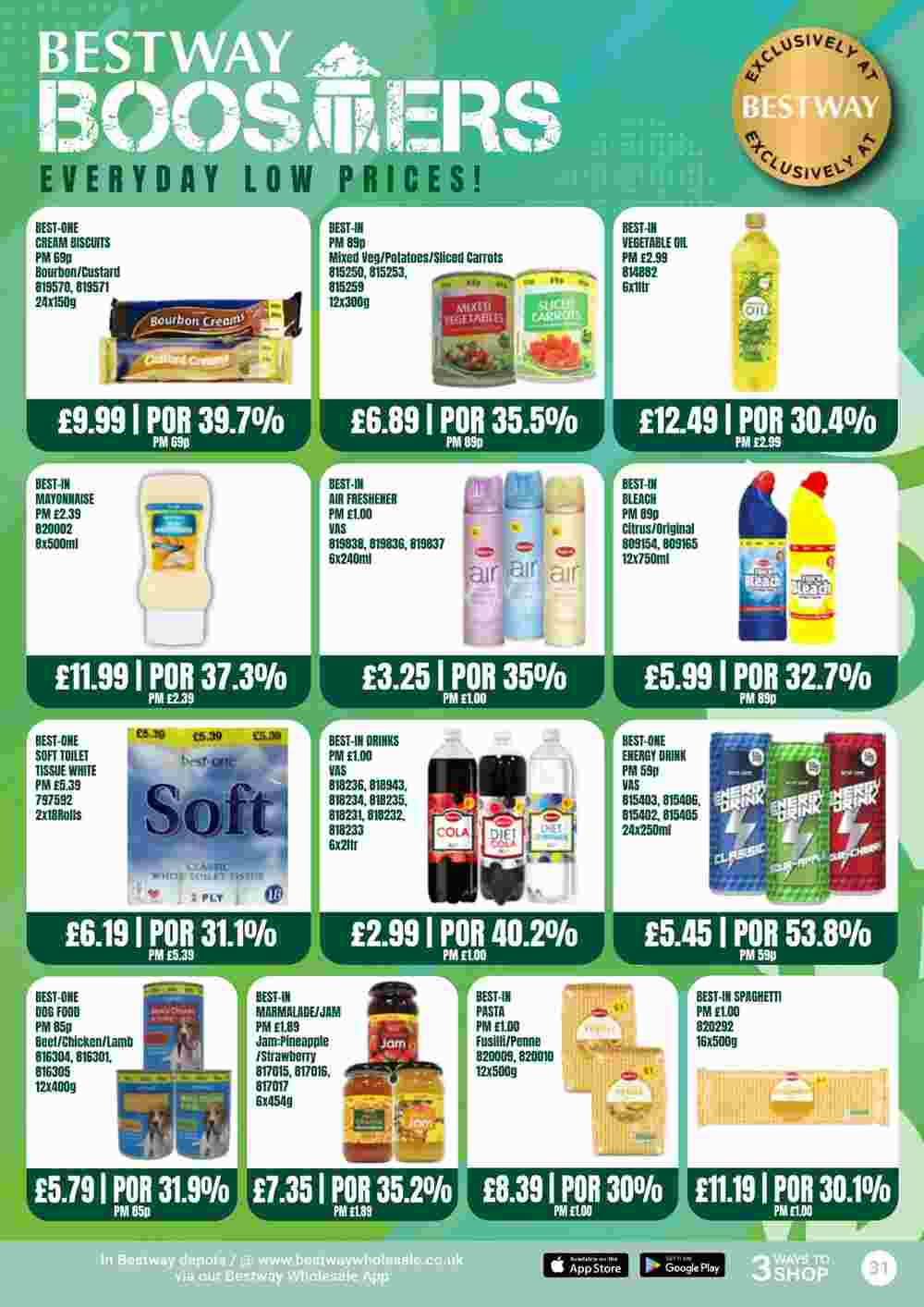 Bestway offers valid from 26/04/2024 - Page 31.