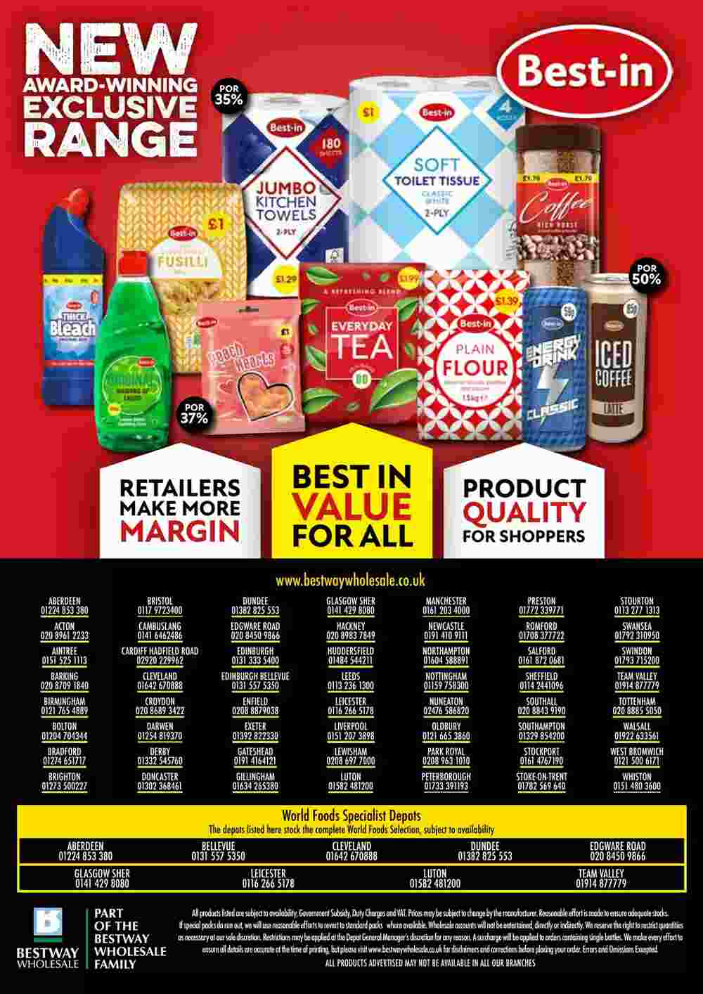 Bestway offers valid from 26/04/2024 - Page 32.