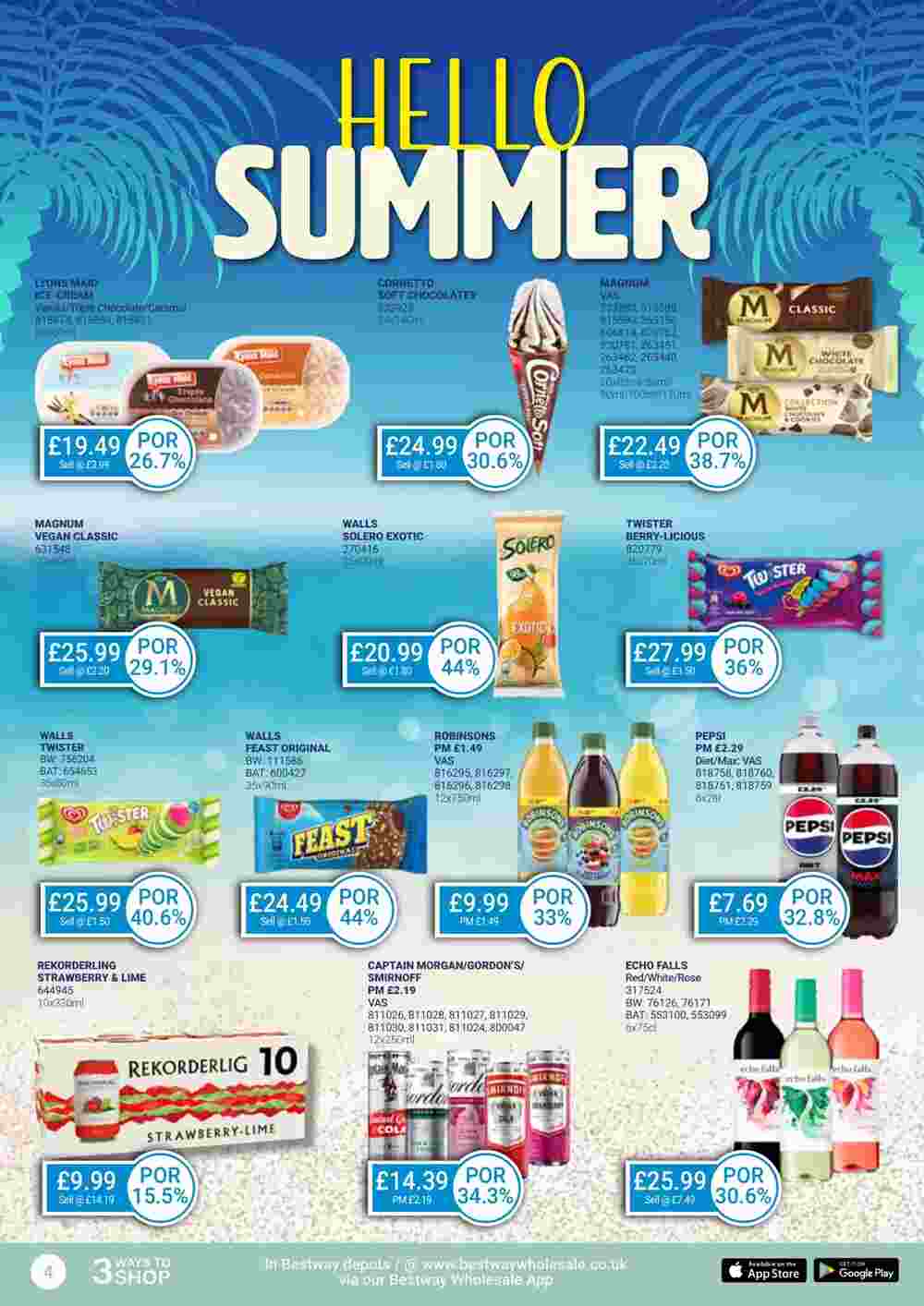 Bestway offers valid from 26/04/2024 - Page 4.