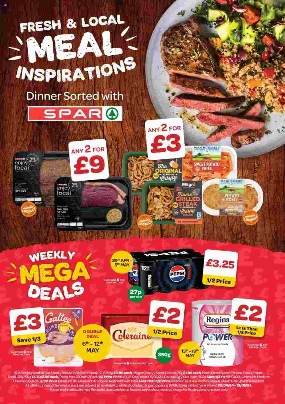 Spar offers valid from 29/04/2024 - Page 1.
