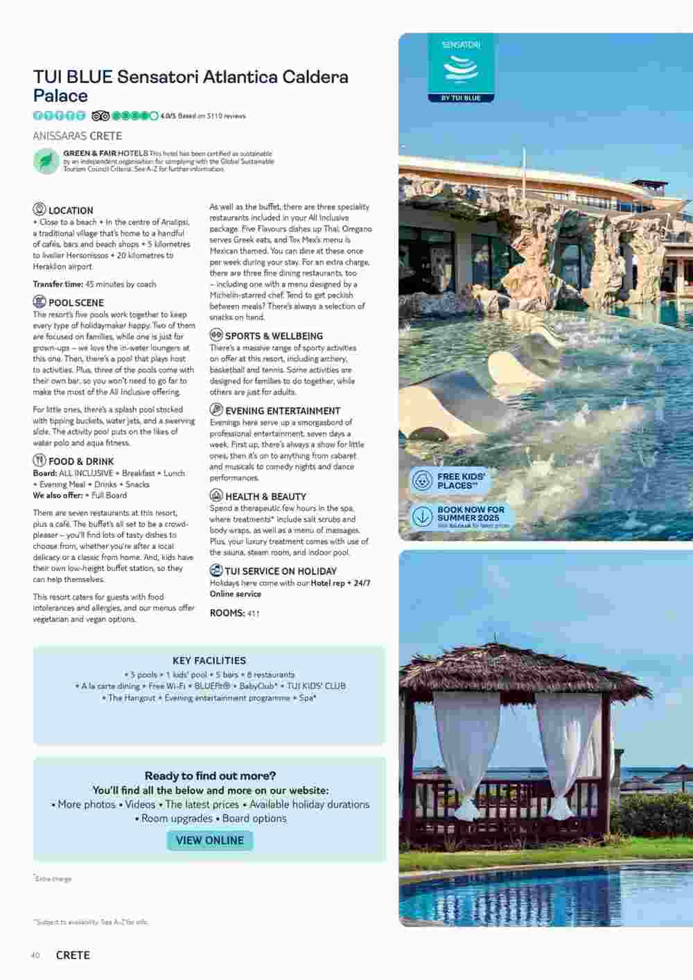 Tui offers valid from 01/05/2024 - Page 40.