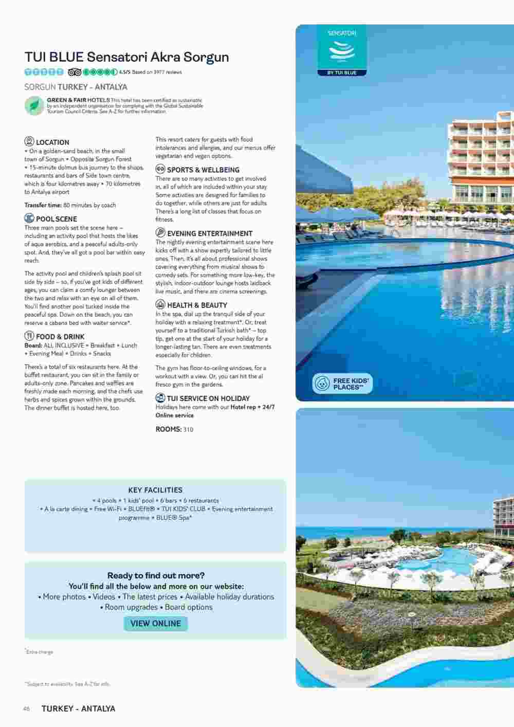 Tui offers valid from 01/05/2024 - Page 48.