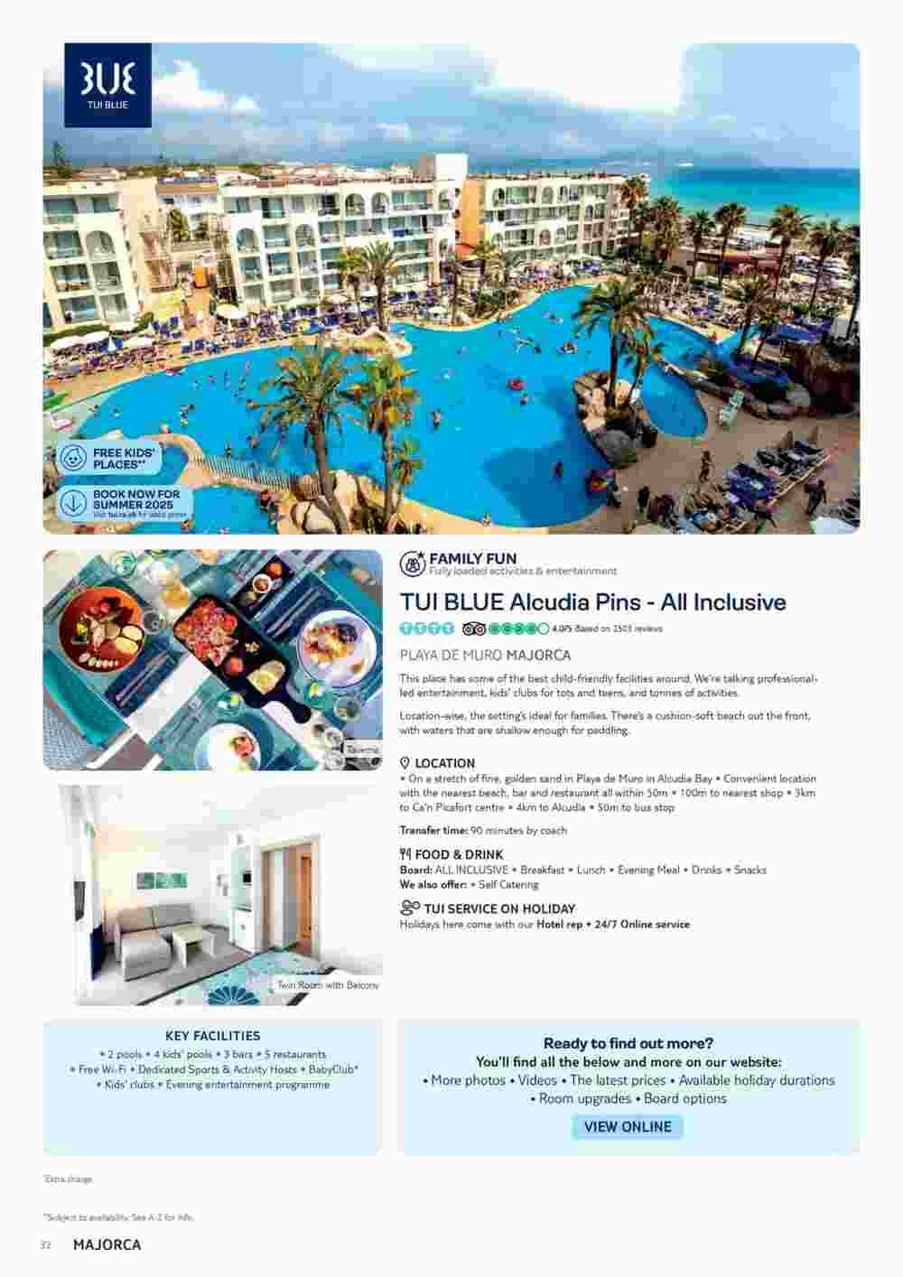 Tui offers valid from 01/05/2024 - Page 32.