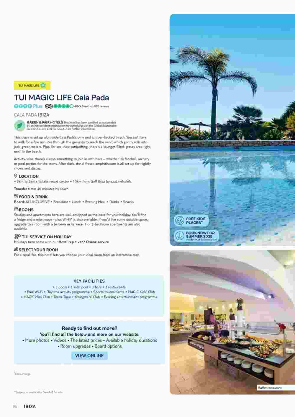 Tui offers valid from 01/05/2024 - Page 36.
