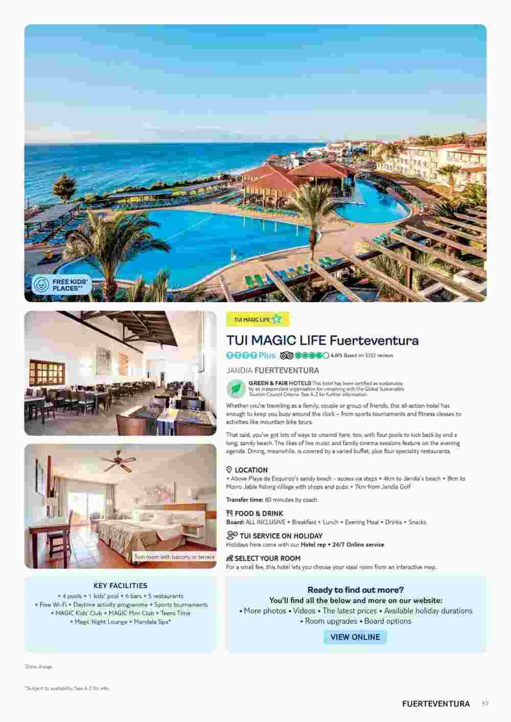 Tui offers valid from 01/05/2024 - Page 57.