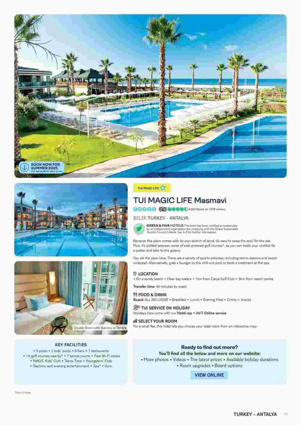 Tui offers valid from 01/05/2024 - Page 71.