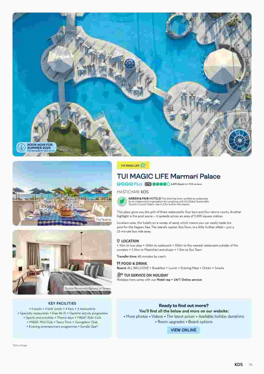 Tui offers valid from 01/05/2024 - Page 95.