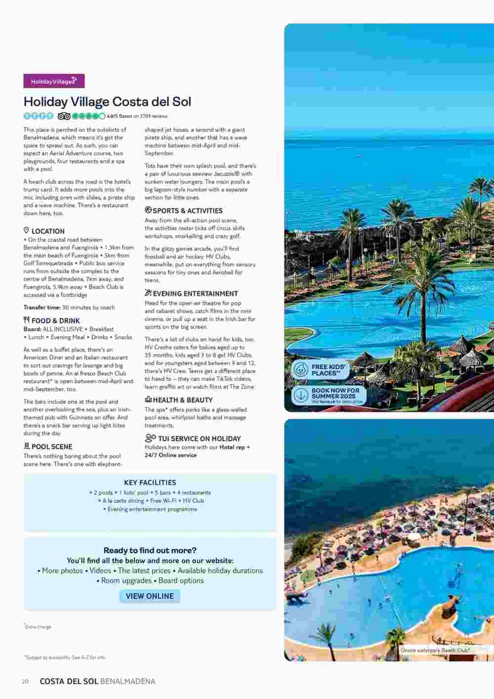 Tui offers valid from 01/05/2024 - Page 20.