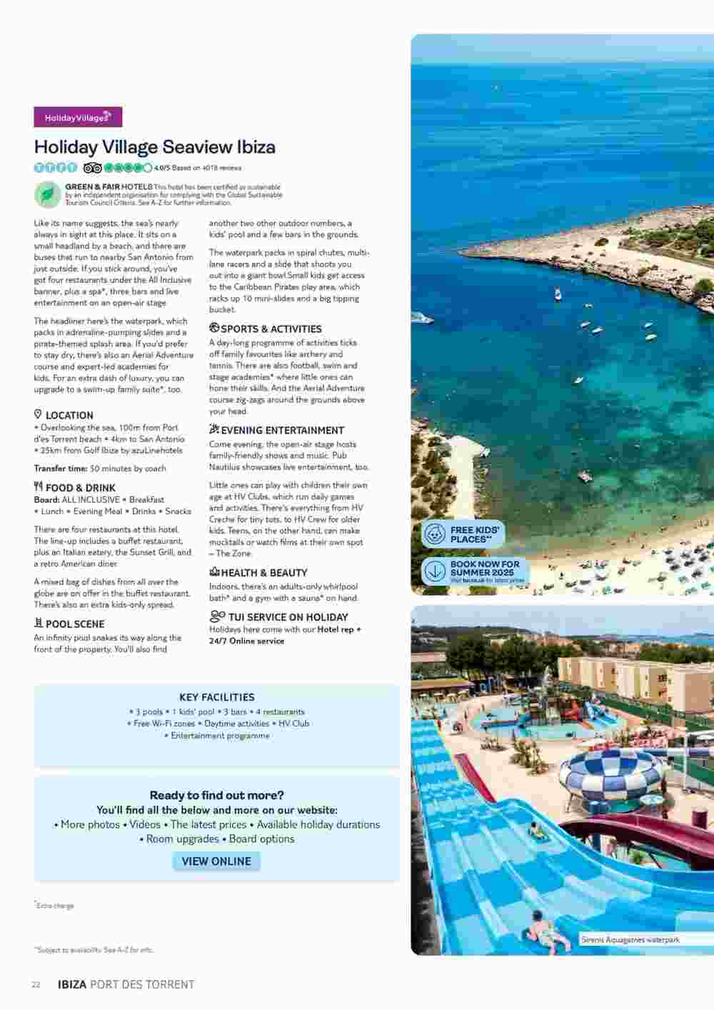 Tui offers valid from 01/05/2024 - Page 22.