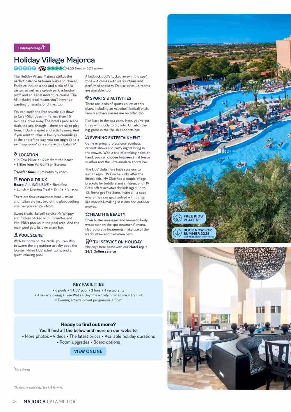 Tui offers valid from 01/05/2024 - Page 24.