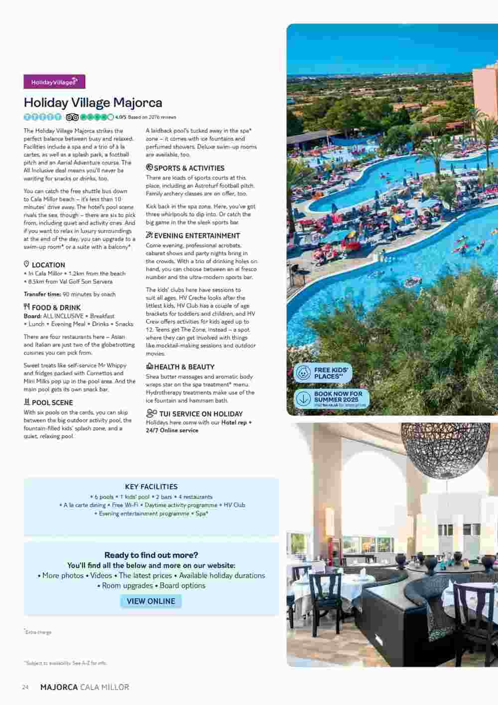 Tui offers valid from 01/05/2024 - Page 24.