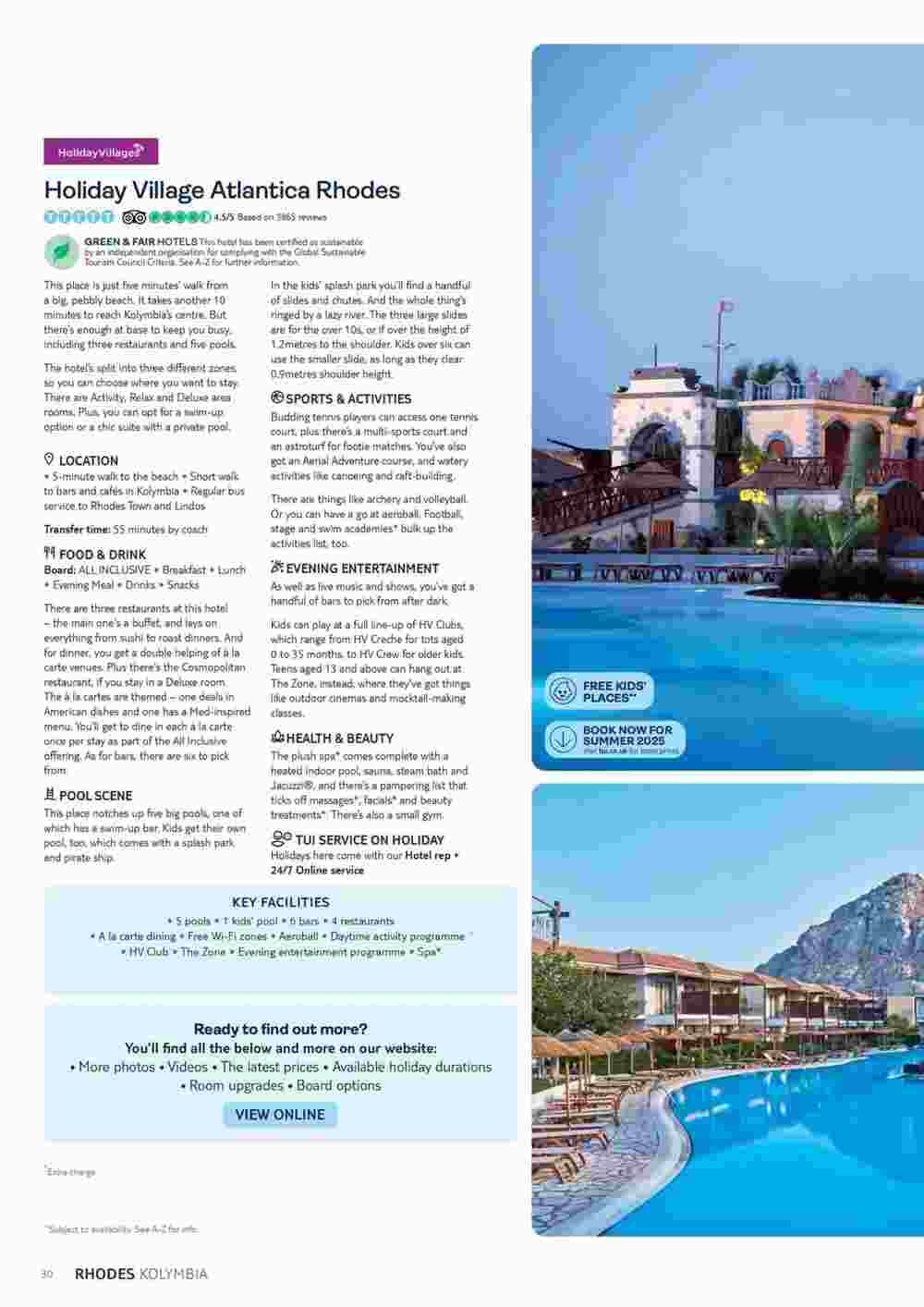 Tui offers valid from 01/05/2024 - Page 30.