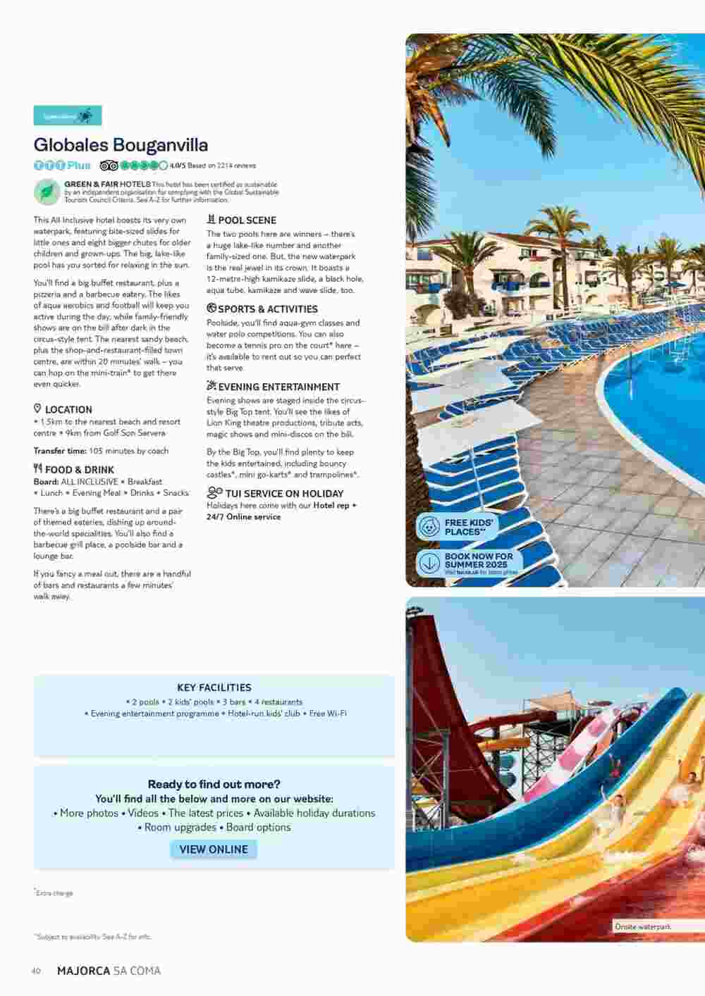 Tui offers valid from 01/05/2024 - Page 40.