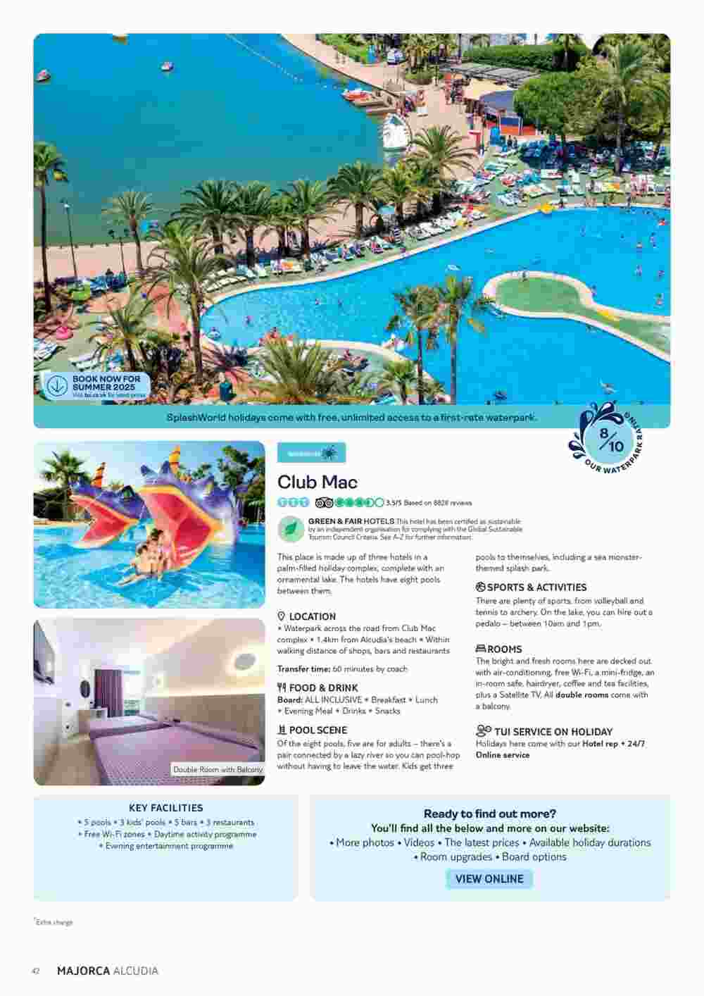 Tui offers valid from 01/05/2024 - Page 42.