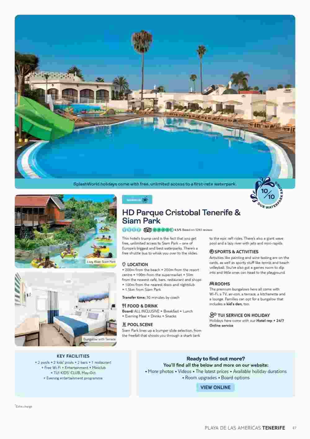 Tui offers valid from 01/05/2024 - Page 47.