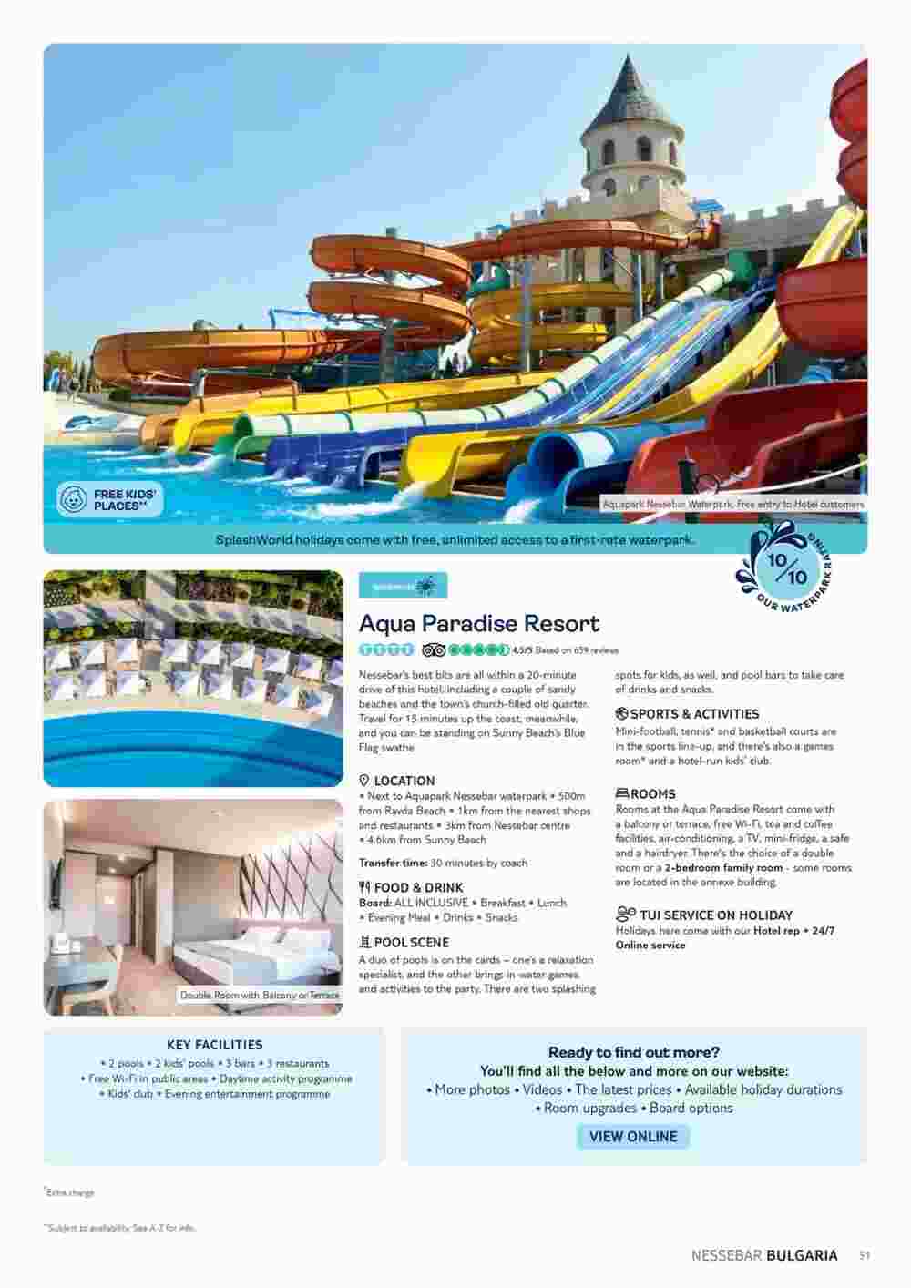 Tui offers valid from 01/05/2024 - Page 51.