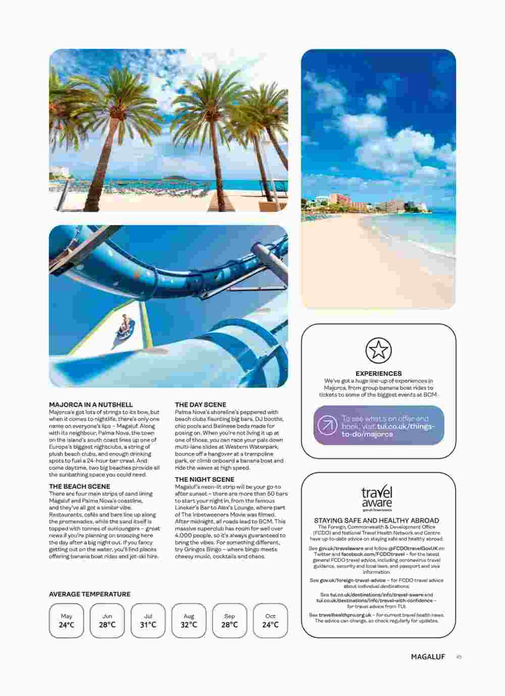 Tui offers valid from 01/05/2024 - Page 45.
