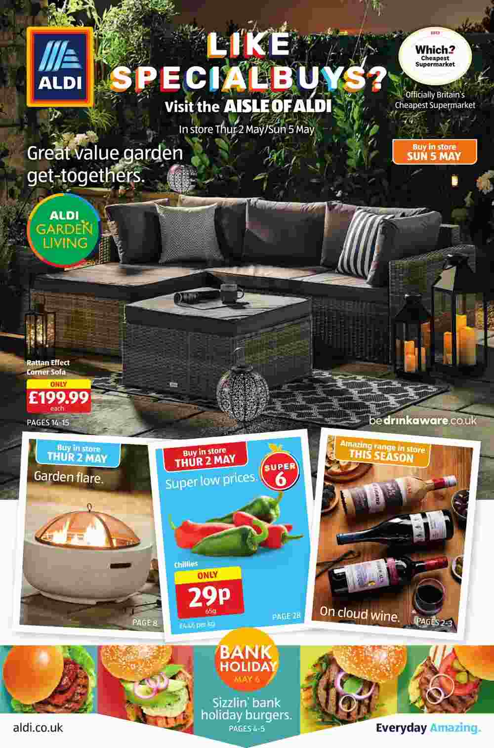 Aldi offers valid from 02/05/2024 - Page 1.