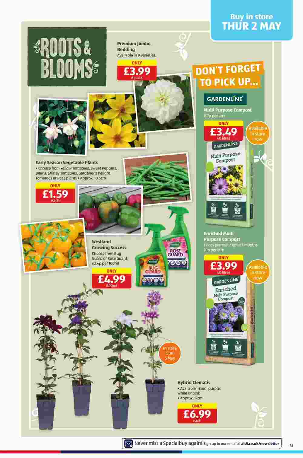 Aldi offers valid from 02/05/2024 - Page 13.