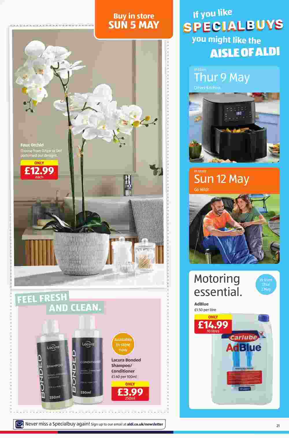 Aldi offers valid from 02/05/2024 - Page 21.