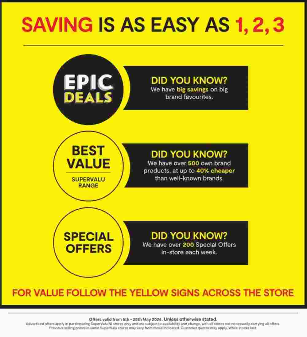 SuperValu offers valid from 07/05/2024 - Page 24.