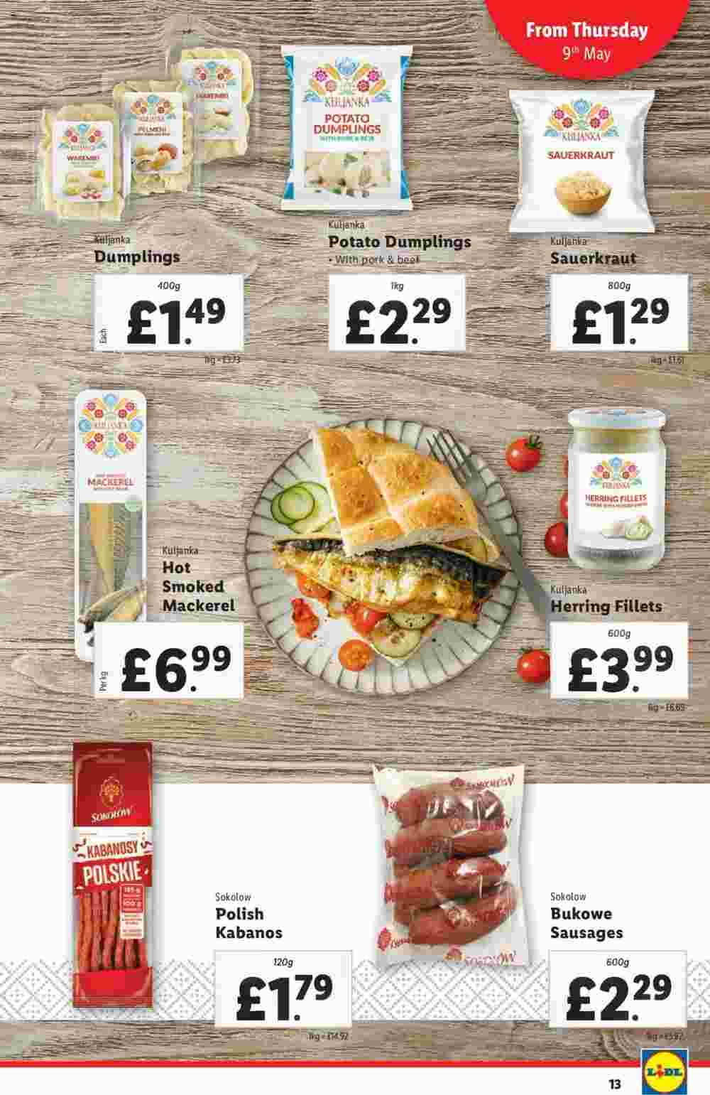 Lidl offers valid from 09/05/2024 - Page 13.