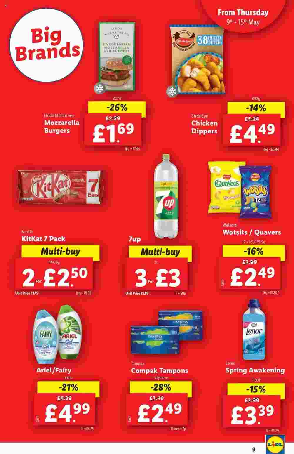 Lidl offers valid from 09/05/2024 - Page 9.