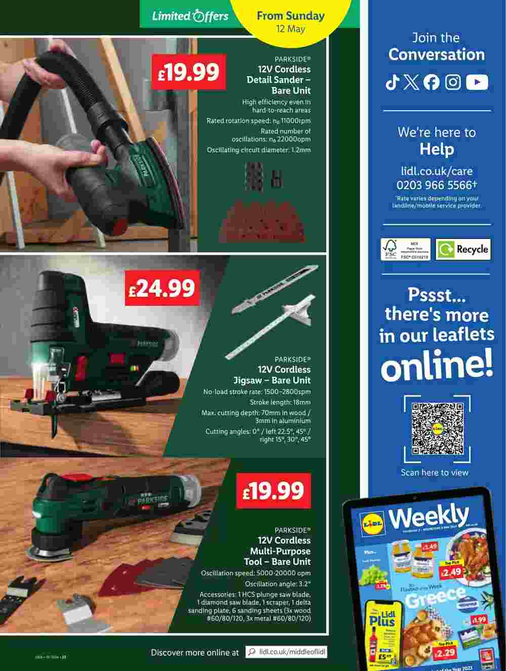 Lidl offers valid from 09/05/2024 - Page 21.
